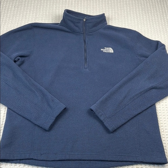 The North Face Other - The North Face Men's Blue 1/4 Zip Sweater Fleece Size Large Pre Owned